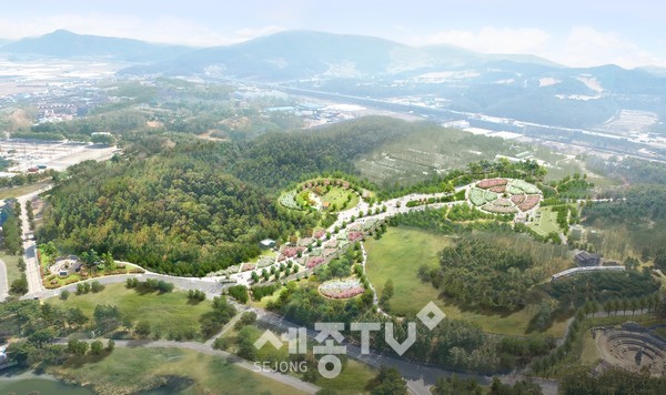 무궁화 테마공원 조감도.(사진제공=천안시청)