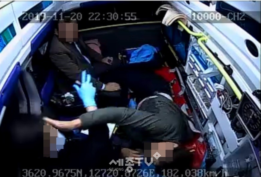 구급대원 폭행 50대 남성‘징역 6월 집행유예 2년’ (사진제공=대전시청)