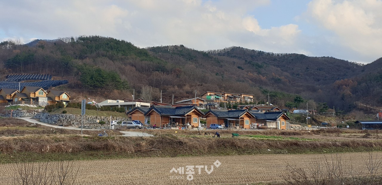 아토피 자연치유마을 모습. (사진제공=금산군청)