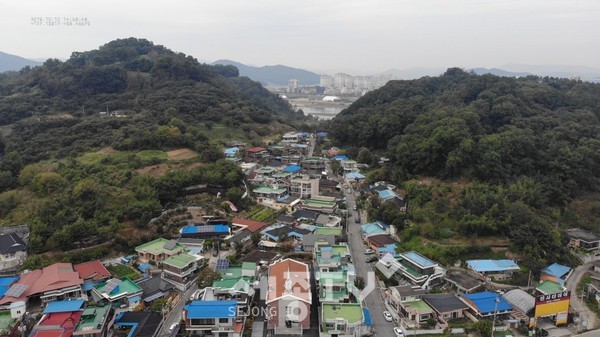 옥룡동 도시재생뉴딜_은개골 전경