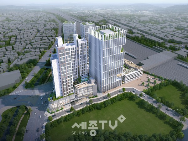 천안시 스타트업파크 조감도.(사진제공=천안시청)