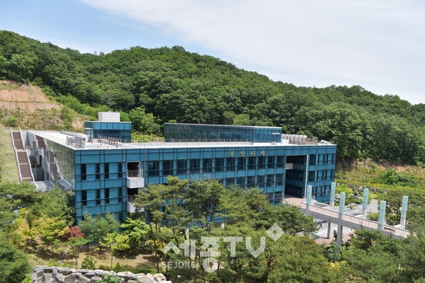 추모공원 봉안시설 전경