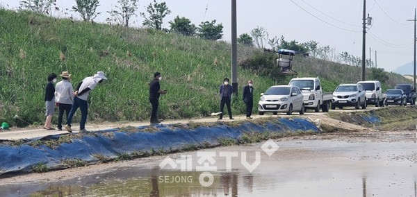 농업기술센타,벼드론직파