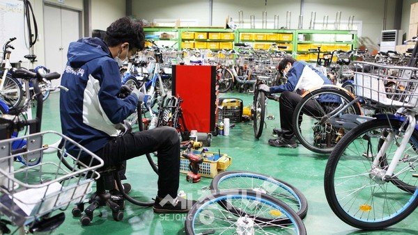 세종시 공영자전거 어울링 점검