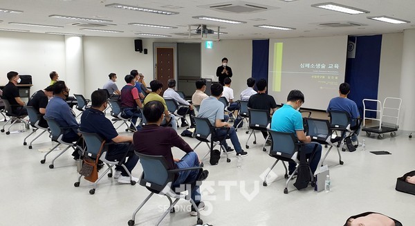 셔클교통사관학교 교육 모습.