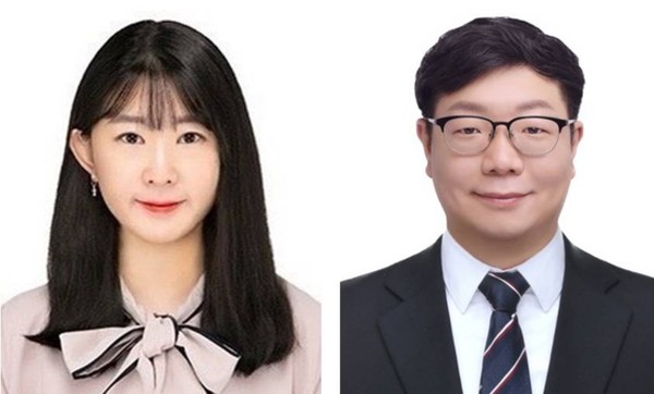 한국원자력연구원 정화경 ㆍ이인국박사 모습(제공 한국원자력연구소)