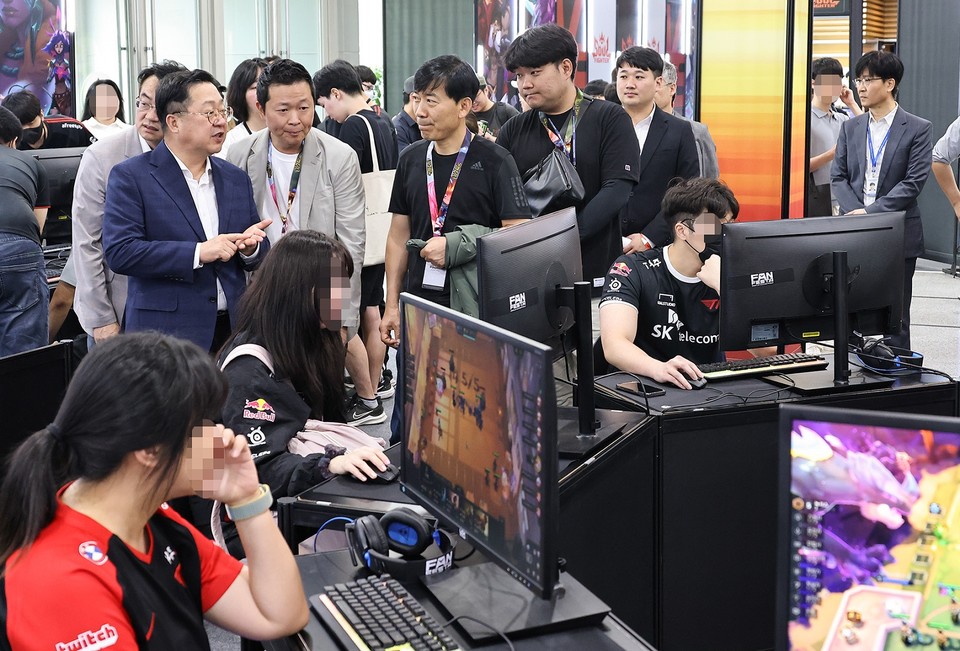 2. 이장우 시장 LCK 서머 결승전 현장 방문