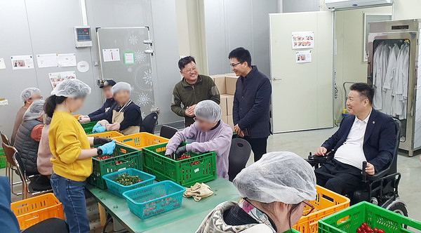 장애인특별위원회 현장방문./사진제공=대전광역시의회