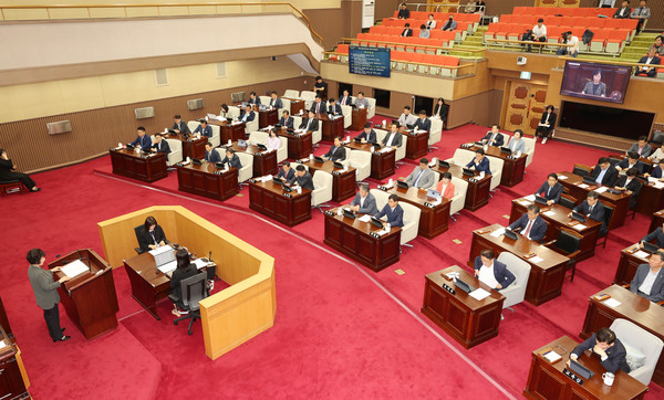 제416회 임시회 2차 본회의./사진제공=충청북도의회