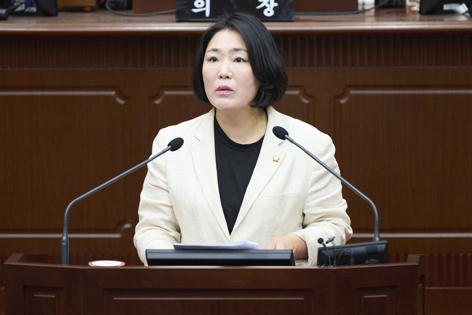 최지연 서구의회 의원 5분 자유발언