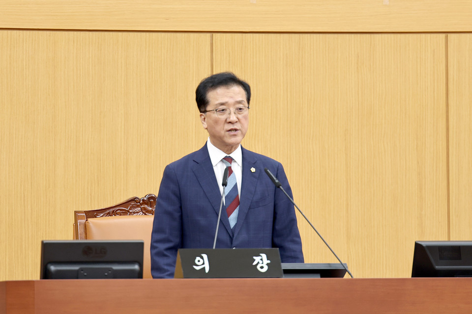 제280회 임시회 본회의 조원휘 의장