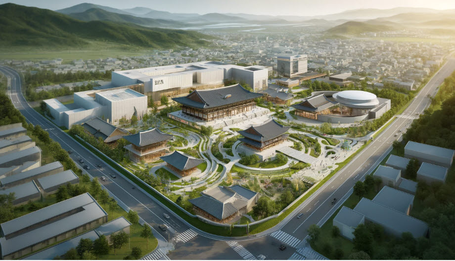 사진=세종시 한글문화단지 조감도