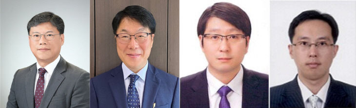 사진 왼쪽부터 이광섭, 박인호, 김범구 ,장우정 부이사관 승진 예정자. 사진=국세청 제공.