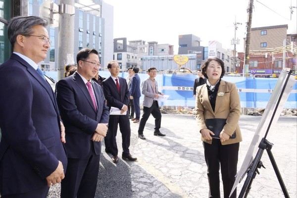 궁동 마을커뮤니티센터 건립 대상지 현장 방문