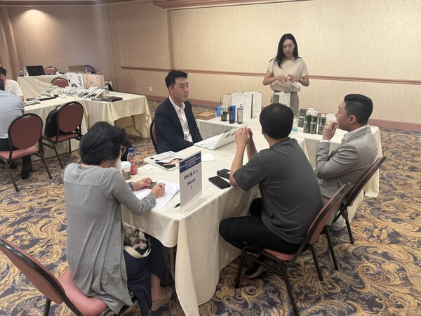 북중미 수출상담회 진행 모습/사진제공=충남도청