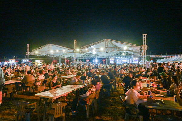 제1회 공주야밤 맥주축제 모습