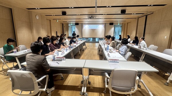 2025년 학생상담자원봉사자 생각나눔자리 개최 모습/사진제공=충남교육청