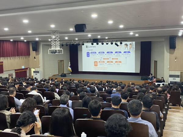 2025 학생맞춤통합지원 2차 역량 강화 연수 진행 모습/사진제공=충남도교육청