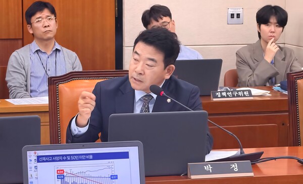 노동부에 대한 국정감사에서 폭염과 폭우·한파 등 기후재난 발생 시, 노동자들을 위한 ‘유급휴가 법제화’가 필요하다는 대안이 제시돼 귀추가 주목된다. (사진=세종TV DB)