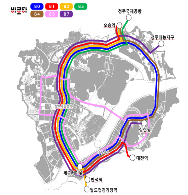행복도시 내 바로타 구간/사진제공=행복청