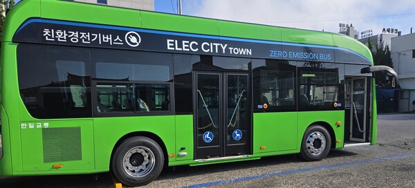 금산군이 도입할 전기저상버스/사진=금산군 건설교통과