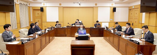 대전시의회 인사청문특위 진행 모습/사진제공=대전시의회