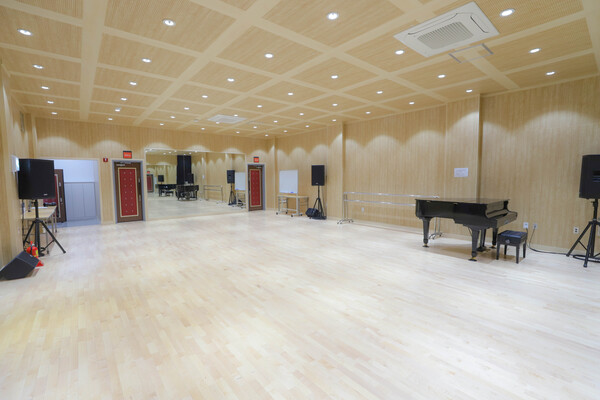 아르코공연연습센터 세종 대연습실 모습/사진=세종시문화관광재단