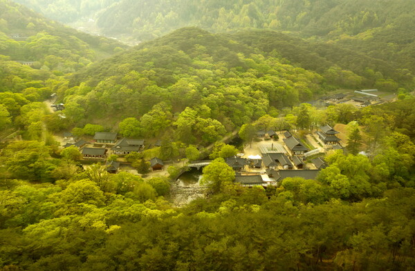 마곡사 전경 모습/사진=공주시