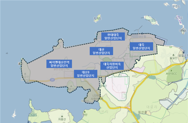 ‘분산에너지 특화지역’ 위치도/사진제공=충남도청