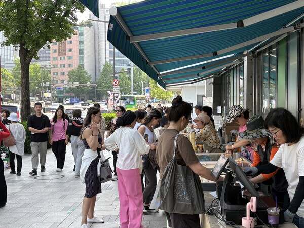 직거래장터 서울동행상회 모습/사진=공주시 농식품유통과