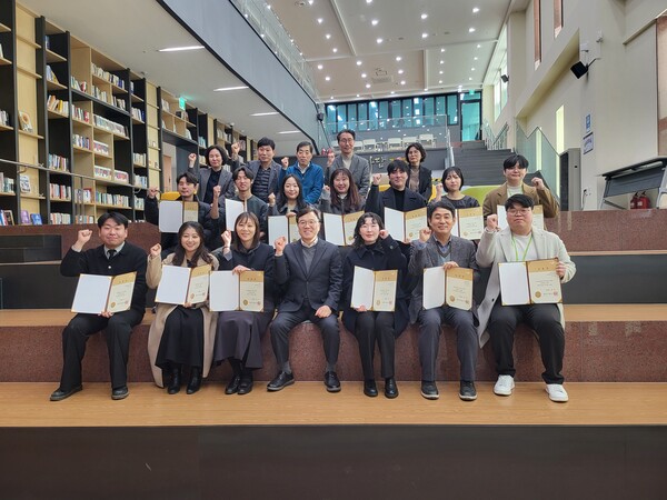 흥덕구 승진 임용장 수여식 개최모습