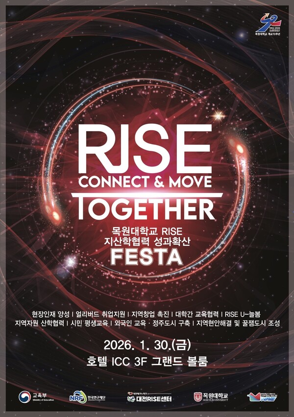‘라이즈 지산학협력 성과확산 페스타’ 개최 안내/사진제공=목원대